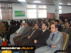 آئین تکریم و معارفه سرپرست واحد آموزش عالی بیت الهدی آمل 3