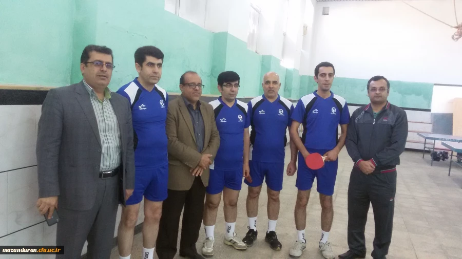 المپیاد ورزشی کارکنان و اعضای هیئت علمی منطقه 8 کشوری دانشگاه فرهنگیان در ساری 2