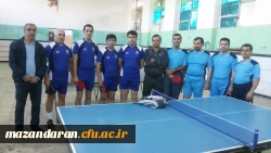 المپیاد ورزشی کارکنان و اعضای هیئت علمی منطقه 8 کشوری دانشگاه فرهنگیان در ساری 3