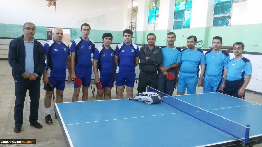 المپیاد ورزشی کارکنان و اعضای هیئت علمی منطقه 8 کشوری دانشگاه فرهنگیان در ساری 3