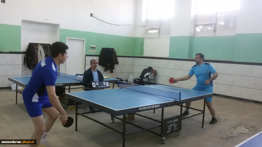 المپیاد ورزشی کارکنان و اعضای هیئت علمی منطقه 8 کشوری دانشگاه فرهنگیان در ساری 4