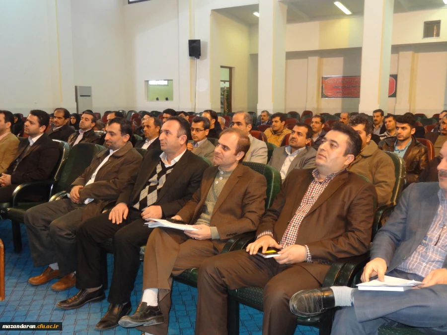 دوره آموزشی – توجیهی یکروزه کارکنان حوزه دانشجویی پردیس ها ومراکز آموزش عالی استان مازندران 2