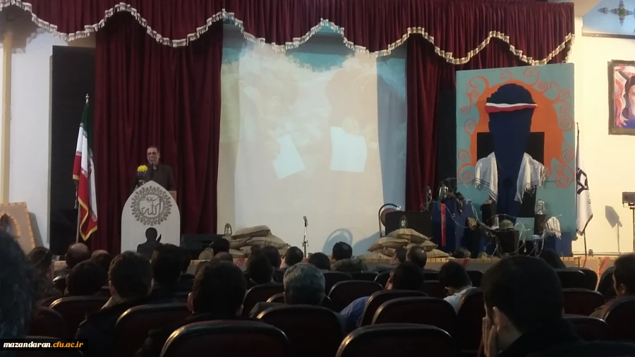 مراسم گرامی داشت یاد وخاطره شهدای دانشجو معلمان دانشگاه فرهنگیان پردیس شریعتی ساری 3