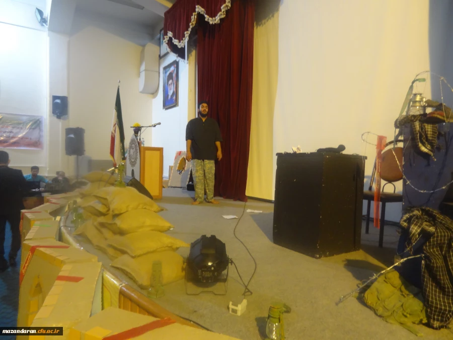 مراسم گرامی داشت یاد وخاطره شهدای دانشجو معلمان دانشگاه فرهنگیان پردیس شریعتی ساری 5