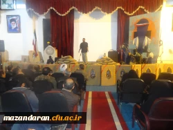 مراسم گرامی داشت یاد وخاطره شهدای دانشجو معلمان دانشگاه فرهنگیان پردیس شریعتی ساری 8