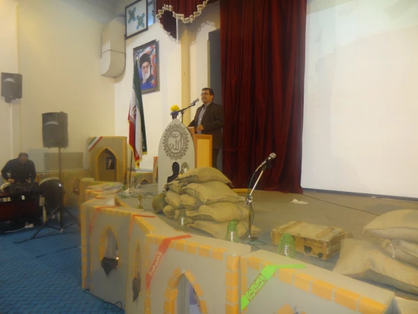 مراسم گرامی داشت یاد وخاطره شهدای دانشجو معلمان دانشگاه فرهنگیان پردیس شریعتی ساری 11