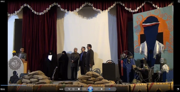 مراسم گرامی داشت یاد وخاطره 29  شهد دانشجو معلمان دانشگاه فرهنگیان پردیس شریعتی ساری 3