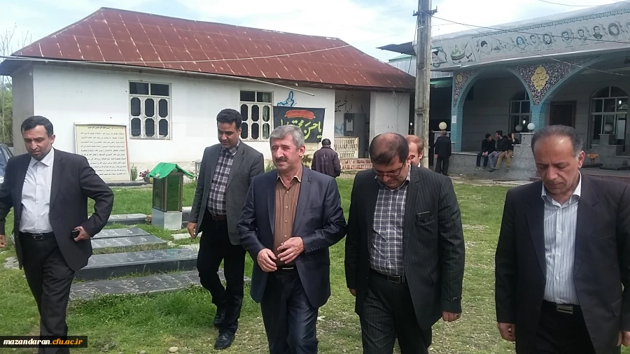 حضور معاونت نظارت،ارزیابی وتضمین کیفیت  دانشگاه فرهنگیان  کشور در مراسم سومین روز در گذشت همسر وفرزند همکار گرامی جناب آقای قربانی 2