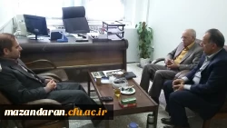 بازدید هیات نظارت وارزیابی دانشگاه مازندران از پردیس دکتر شریعتی ساری 3