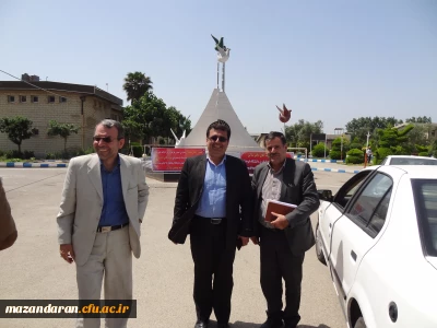 حضور دکتر ساکی معاونت محترم پژوهش وفناوری دانشگاه فرهنگیان در مازندران