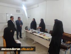 بازدید جناب  آقای  دکتر قنبری معاونت محترم پژوهش وبرنامه ریزی اداره کل آموزش وپرورش استان از مصاحبه داوطلبان ورود به دانشگاه فرهنگیان مازندران 6