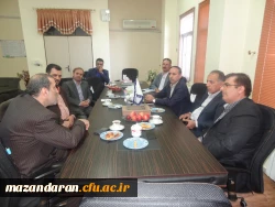 حضور دکتر یوسف نژاد عضو هیأت رئیسه مجلس شورای اسلامی در مدیریت  دانشگاه فرهنگیان مازندران و بازدید از پردیس دکتر شریعتی ساری  2