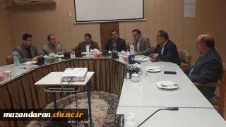 دیدار دکتر احمدی لاشکی از مدیریت امور پردیس های دانشگاه فرهنگیان مازندران