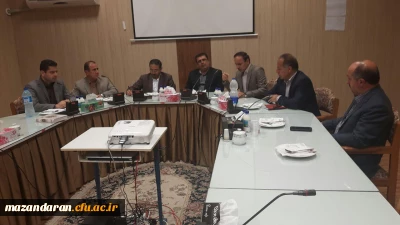 دیدار دکتر احمدی لاشکی از مدیریت امور پردیس های دانشگاه فرهنگیان مازندران