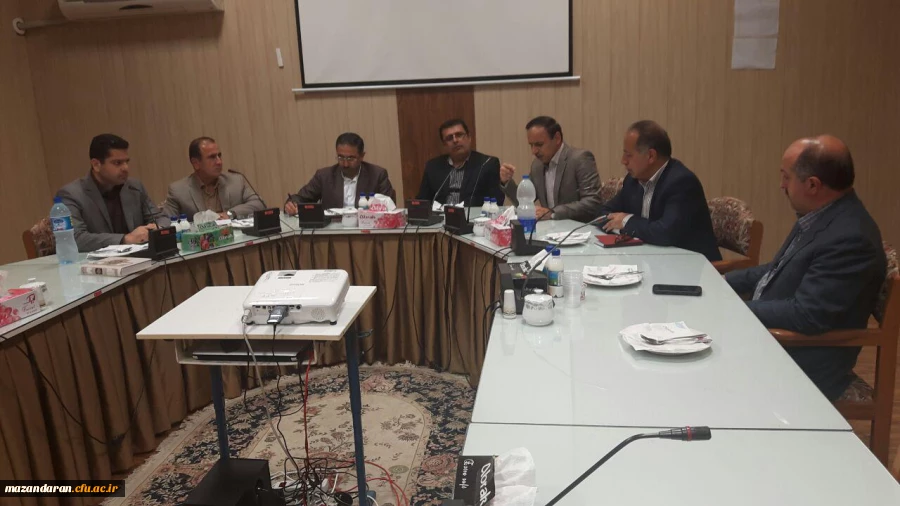 دیدار دکتر احمدی لاشکی از مدیریت امور پردیس های دانشگاه فرهنگیان مازندران 2