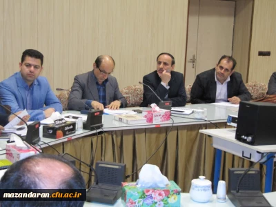 اولین جلسه شورای مدیریت امور پردیس های استان مازندران