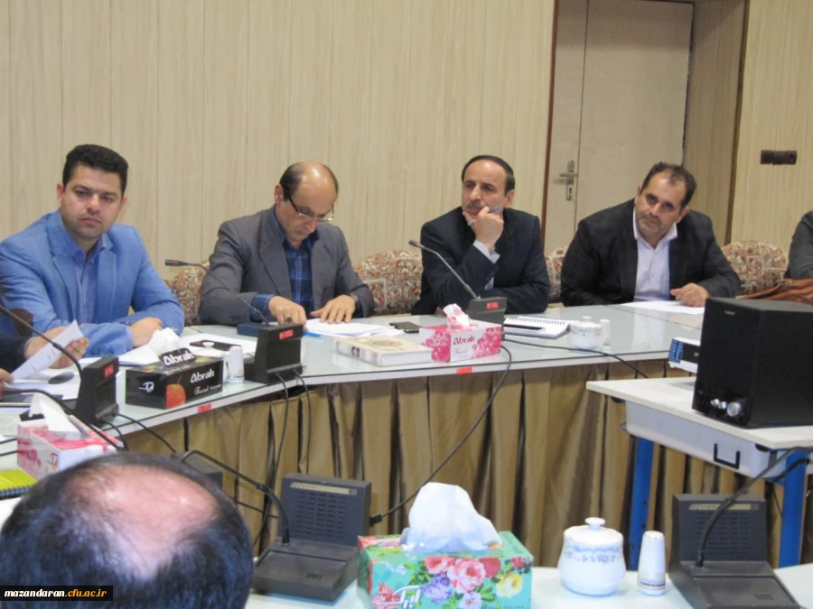 اولین جلسه شورای مدیریت امور پردیس های استان مازندران 2