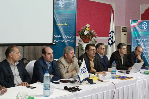 سخنان دکتر کیانی معاون محترم نظارت، ارزیابی و تضمین کیفیت دانشگاه در روز نخست همایش 6