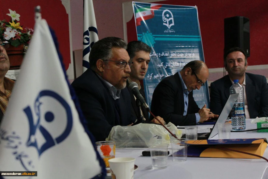 بیانات دکتر کچوئیان مدیر کل اداره مدیریت بالندگی حرفه ای دانشگاه  2