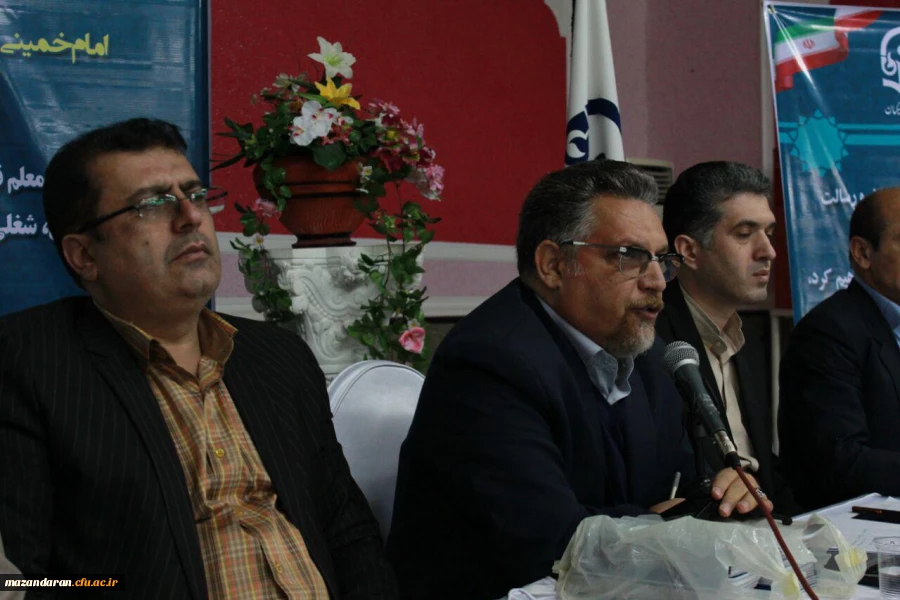 بیانات دکتر کچوئیان مدیر کل اداره مدیریت بالندگی حرفه ای دانشگاه  3