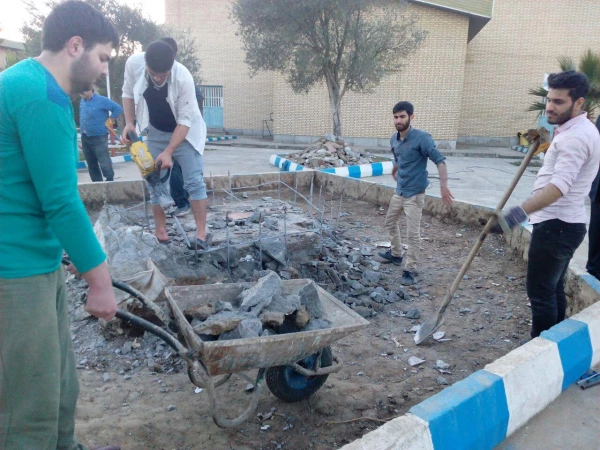 آماده سازی جایگاه مسافر بهشتی به روایت تصاویر 4