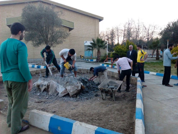 آماده سازی جایگاه مسافر بهشتی به روایت تصاویر 7