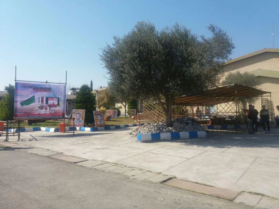 آماده سازی جایگاه مسافر بهشتی به روایت تصاویر 9