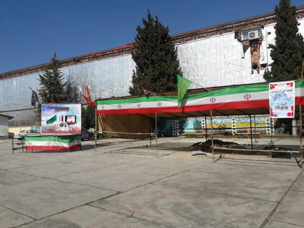 آماده سازی جایگاه مسافر بهشتی در پردیس صدیقه طاهره (س) ساری به روایت تصویر 2