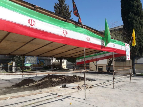 آماده سازی جایگاه مسافر بهشتی در پردیس صدیقه طاهره (س) ساری به روایت تصویر 9