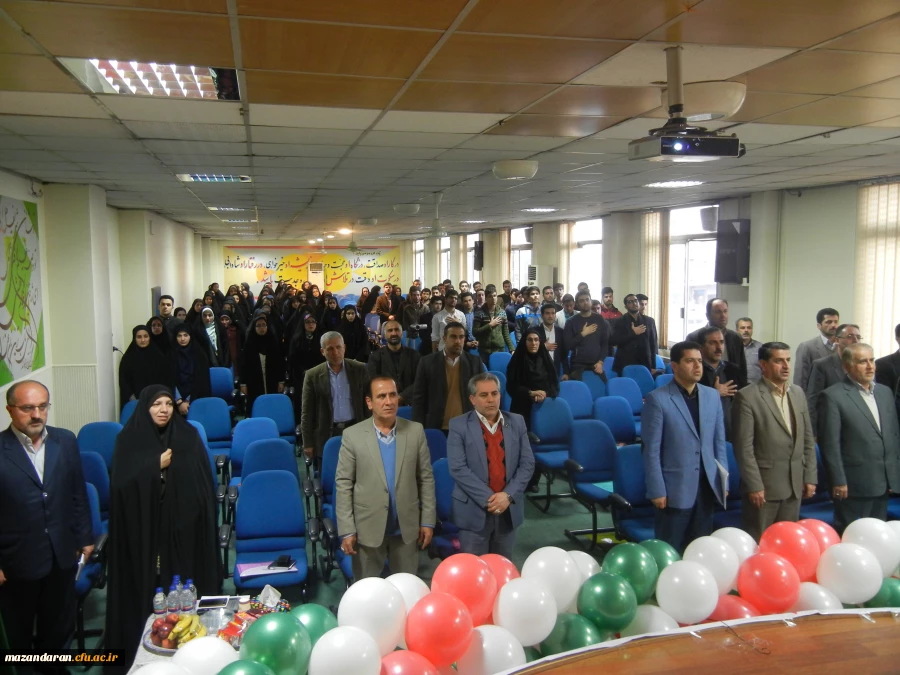 همایش تجلیل وتقدیر از دانشجویان برتر دانشگاه فرهنگیان مازندران  12