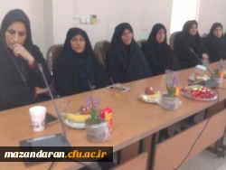 در مرکز حضرت فاطمه (س) قائم شهر برگزار شد:
آیین تجلیل از خانم های عضو هیات علمی و غیر هیات علمی دانشگاه فرهنگیان به مناسبت میلاد باسعادت حضرت زهرا (س) 2