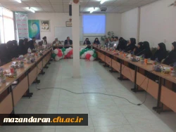 در مرکز حضرت فاطمه (س) قائم شهر برگزار شد:
آیین تجلیل از خانم های عضو هیات علمی و غیر هیات علمی دانشگاه فرهنگیان به مناسبت میلاد باسعادت حضرت زهرا (س) 3