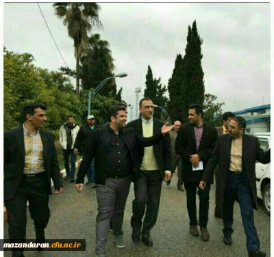 بازدید دکتر دانش آشتیانی (وزیر محترم آموزش و پرورش) از ستاد اسکان مرکز شهید مطهری نوشهر