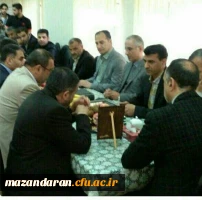 بازدید دکتر دانش آشتیانی (وزیر محترم آموزش و پرورش) از ستاد اسکان مرکز شهید مطهری نوشهر 2