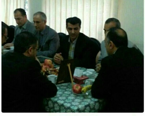 بازدید دکتر دانش آشتیانی (وزیر محترم آموزش و پرورش) از ستاد اسکان مرکز شهید مطهری نوشهر 2