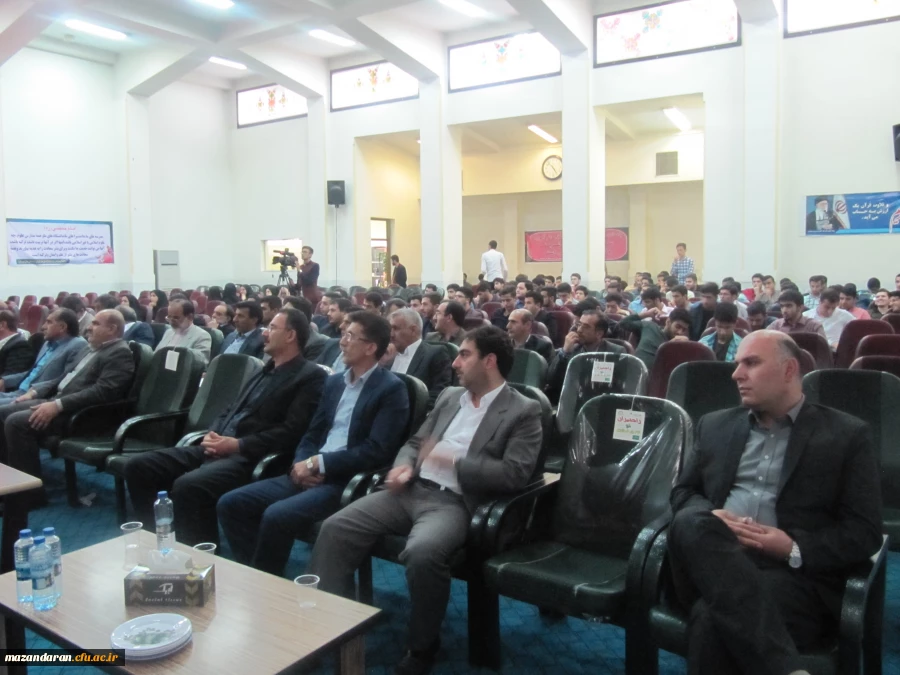 مراسم تجلیل از ، اساتید و دانشجویان برتر دانشگاه فرهنگیان  استان مازندران به مناسبت هفته آموزش 2