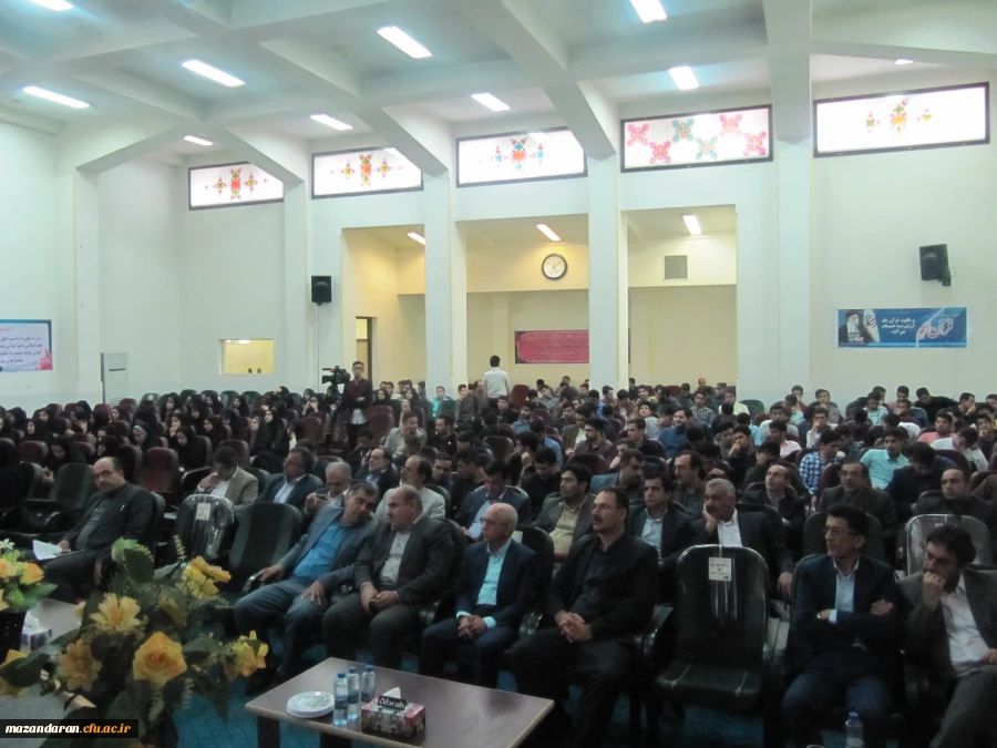 مراسم تجلیل از ، اساتید و دانشجویان برتر دانشگاه فرهنگیان  استان مازندران به مناسبت هفته آموزش 6