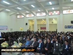 مراسم تجلیل از ، اساتید و دانشجویان برتر دانشگاه فرهنگیان  استان مازندران به مناسبت هفته آموزش 7