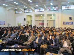 مراسم تجلیل از ، اساتید و دانشجویان برتر دانشگاه فرهنگیان  استان مازندران به مناسبت هفته آموزش 12