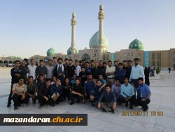 اردوی قم و جمکران ویژه دانشجو معلمان پسر زیارت اولی برگزار شد. 2