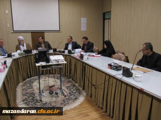 نشست سومین جلسه شورای  فرهنگی واجتماعی امور پردیس های دانشگاه فرهنگیان مازندران