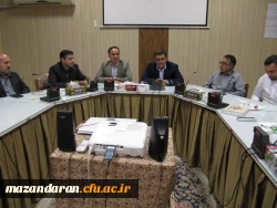 مراسم معارفه مهندس رحمان کرامتی در سمت کارشناس مسئول نظارت،ارزیابی وتضمین کیفیت  مدیریت امور پردیس های  استان مازندران  2