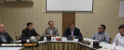 مراسم معارفه مهندس رحمان کرامتی در سمت کارشناس مسئول نظارت،ارزیابی وتضمین کیفیت  مدیریت امور پردیس های  استان مازندران