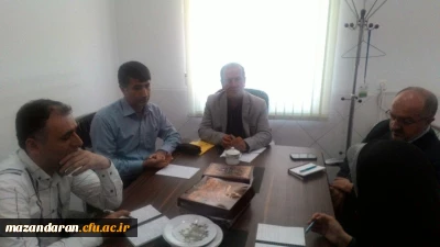 جلسه  تمهید مقدمات برای برگزاری  جشن دانش آموختگی دانشجویان دانشگاه فرهنگیان مازندران