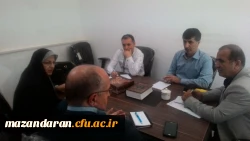 جلسه  تمهید مقدمات برای برگزاری  جشن فارغ التحصیلی دانشجویان دانشگاه فرهنگیان مازندران  3