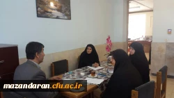 گزارش نشست تخصصی با اساتید راهنما ورابطین جشنواره دست ساخته ای دانشجویی در پردیس ها ومراکزآموزش عالی مازندران 5