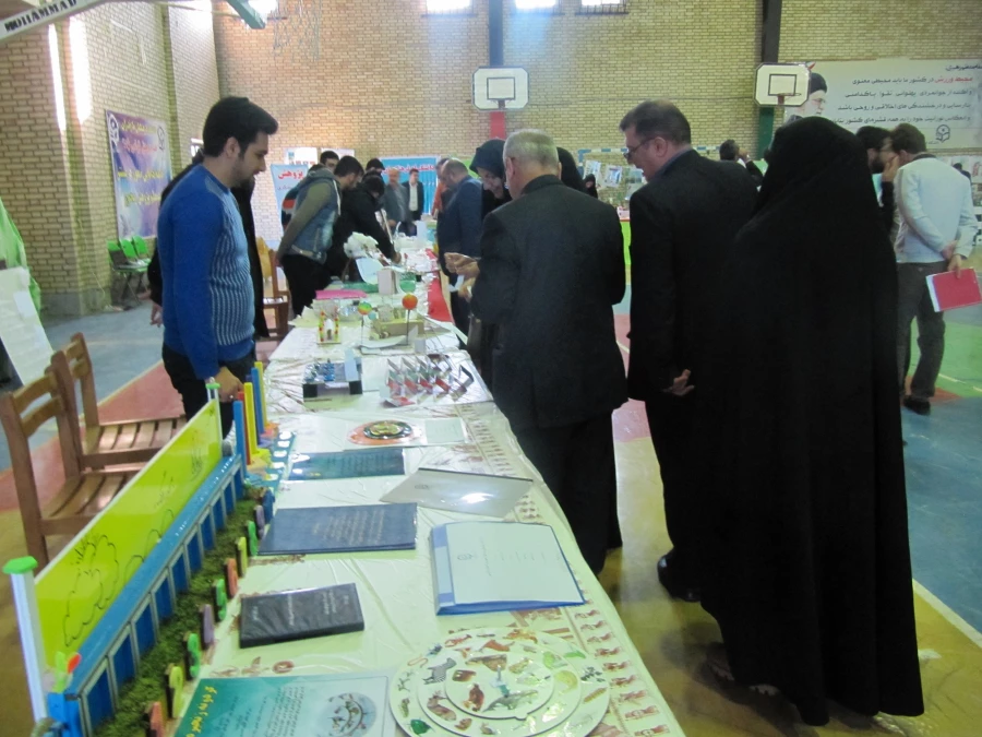 افتتاح اولین جشنواره دست ساخته های آموزشی وکمک آموزشی دانشجویان دانشگاه فرهنگیان مازندران 2