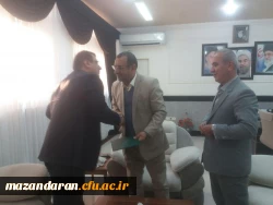 با امضاء  تفاهم نامه توسط مدیر کل آموزش و پرورش و سرپرست دانشگاه فرهنگیان مازندران  صورت گرفت 3