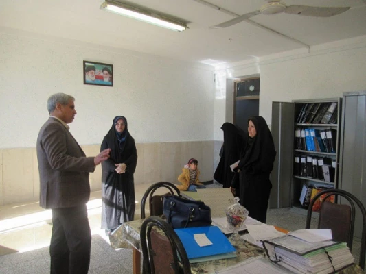 بازدید مدیرکل محترم خدمات ورفاه دانشجویی دانشگاه فرهنگیان وهئیت همراه  از پردیس صدیقه طاهره(س) ساری  5