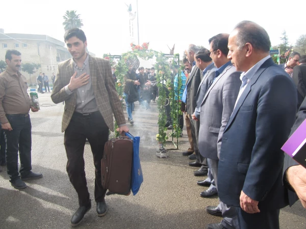 اعزام  اردو ی راهیان نور دانشجو معلمان دانشگاه فرهنگیان مازندران  2